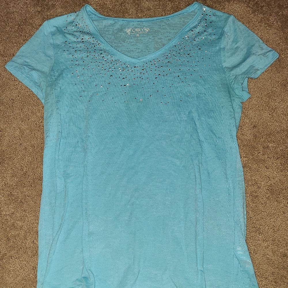 Cato, Medium, Blue shirt